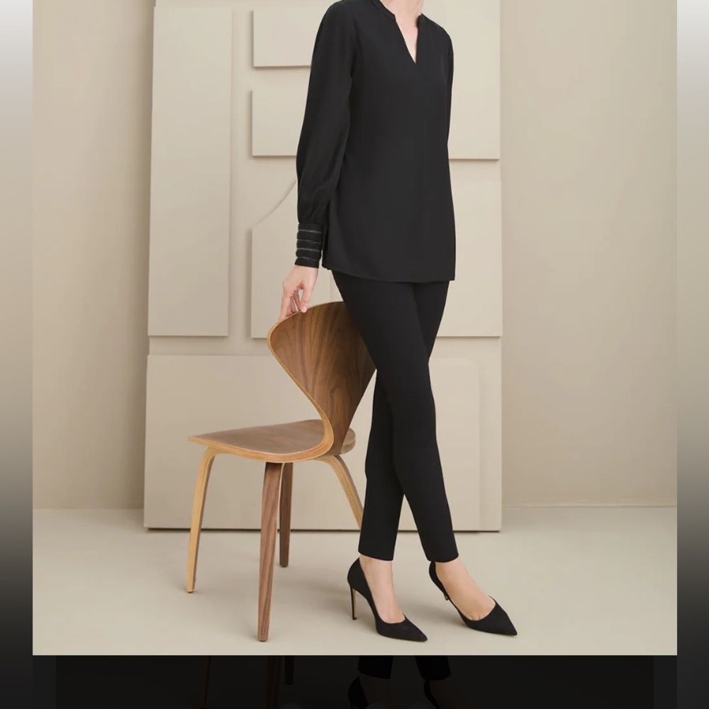 Chicos elastic waist pants